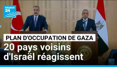 Une vingtaine de pays arabes et musulmans condamnent le plan d'Israël de conquérir Gaza