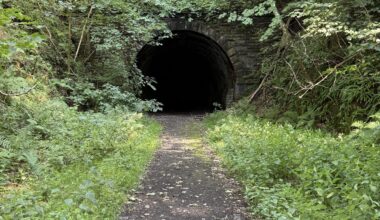 Glenfarg Railway Tunnels, cool but creepy