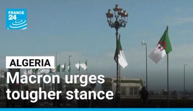 Algiers pushes back after Macron urges tougher stance • FRANCE 24 English