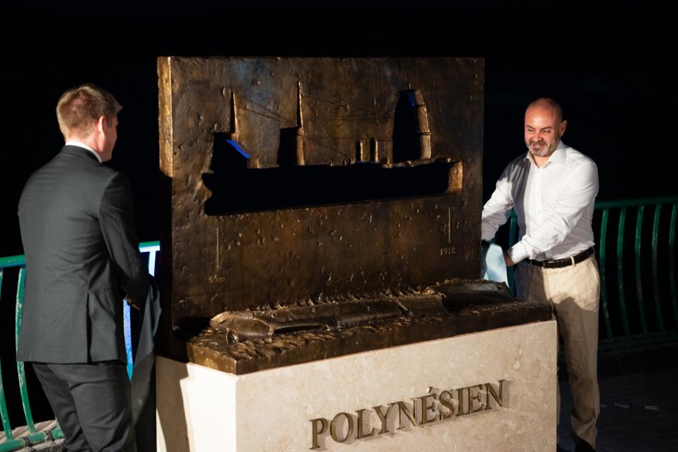 Remembering the SS Polynésien: New monument at Marsascala
