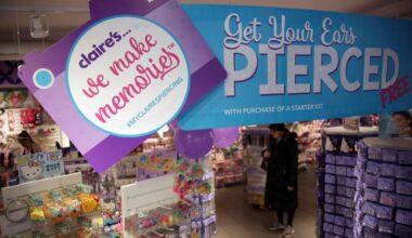 Mall Staple Claire’s U.K. Follows U.S. Parent Into Administration