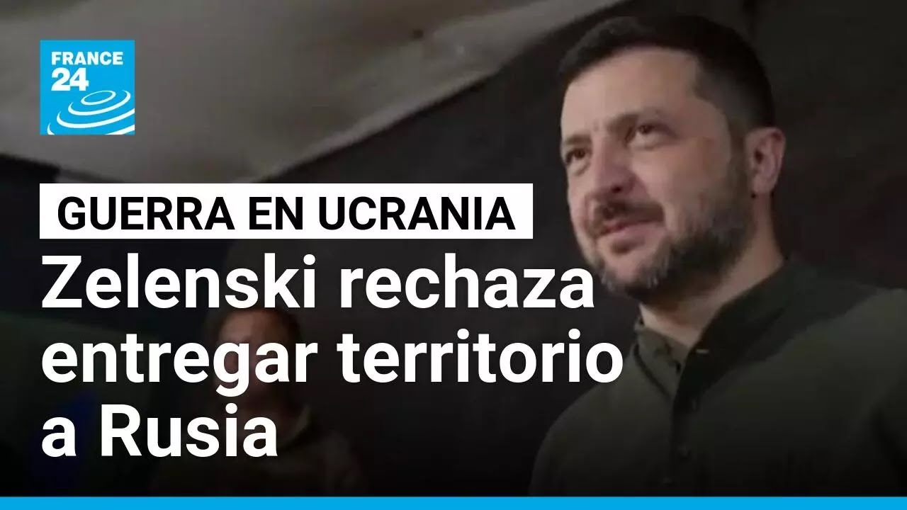 Zelenski desconfía de una reunión de paz para Ucrania sin su país en la mesa • FRANCE 24
