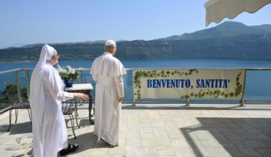 Pope Leo returns to Castel Gandolfo for Assumption holiday weekend