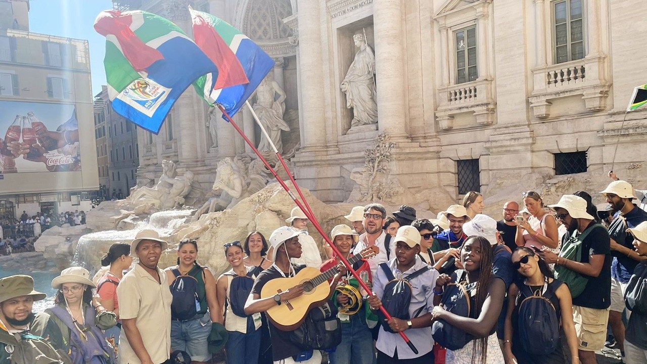 South African Pilgrims make historic mission in the heart of Rome