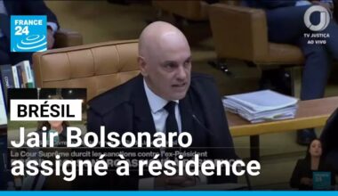 L'ex-président brésilien Jair Bolsonaro assigné à résidence • FRANCE 24