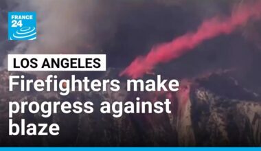 Los Angeles: Firefighters make progress against blaze that forced thousands to flee • FRANCE 24