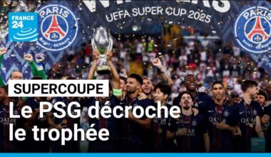 Supercoupe : le PSG décroche le trophée face à Tottenham • FRANCE 24