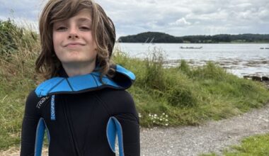 Rory Jordan-O’Kane qualifies as Northern Ireland's youngest scuba diver at the age of just 10