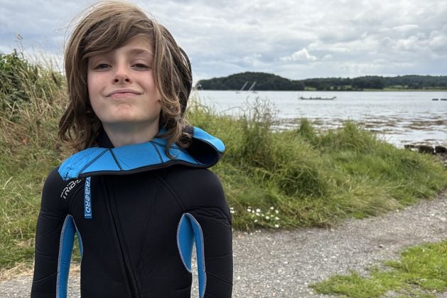 Rory Jordan-O’Kane qualifies as Northern Ireland's youngest scuba diver at the age of just 10