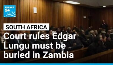 South African court rules Edgar Lungu must be buried in Zambia • FRANCE 24 English