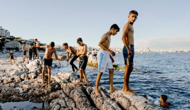 The great Syrian beach trip