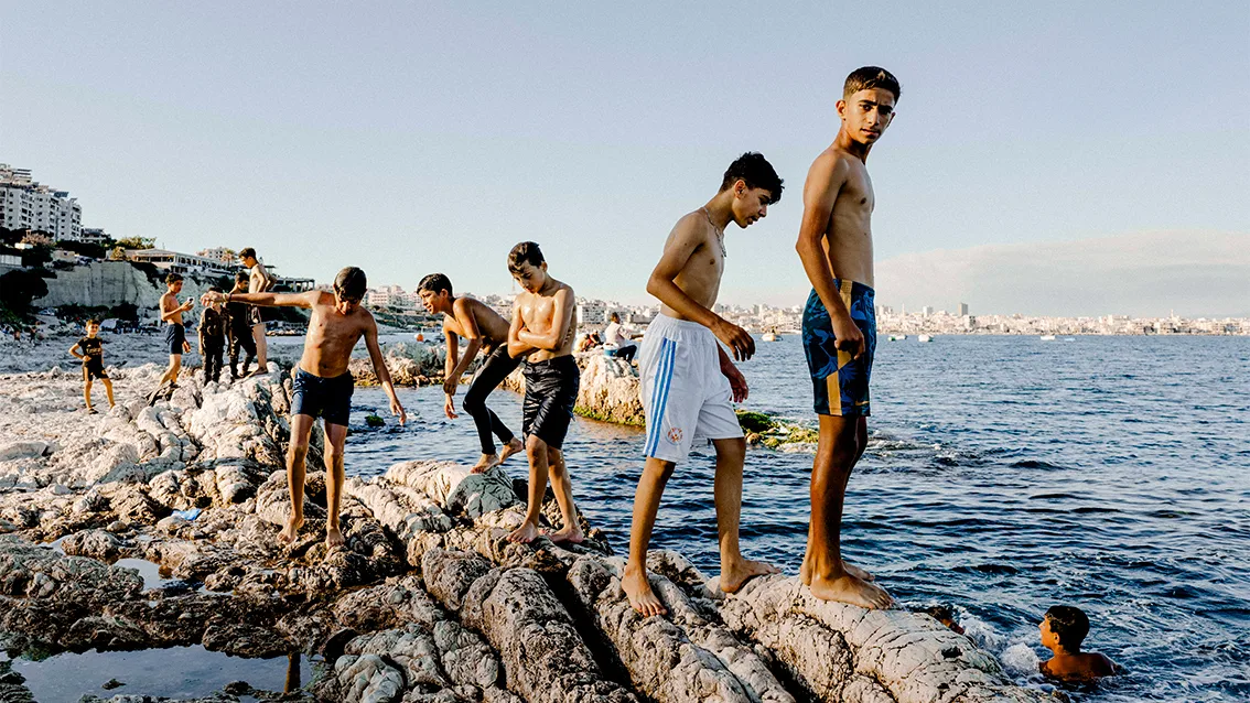 The great Syrian beach trip