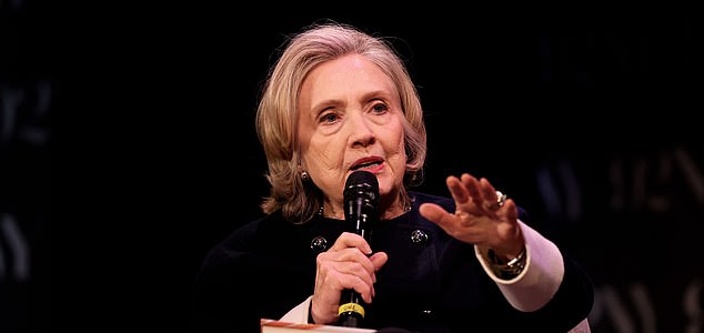 NEW YORK, NEW YORK - JANUARY 28: Hillary Rodham Clinton attends a conversation with Reid Hoffman at 92NY on January 28, 2025 in New York City. (Photo by Dominik Bindl/Getty Images)