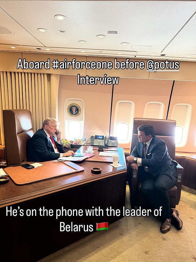 Bret Baier via Instagram "Somewhere above the central United States on the way to Alaska about #airforce1" https://www.instagram.com/p/DNYaucvxDwK/?igsh=MTQ1Mm5zdzV2Nm5uOA%3D%3D15000655 TRUMP PUTIN LIVE BLOG