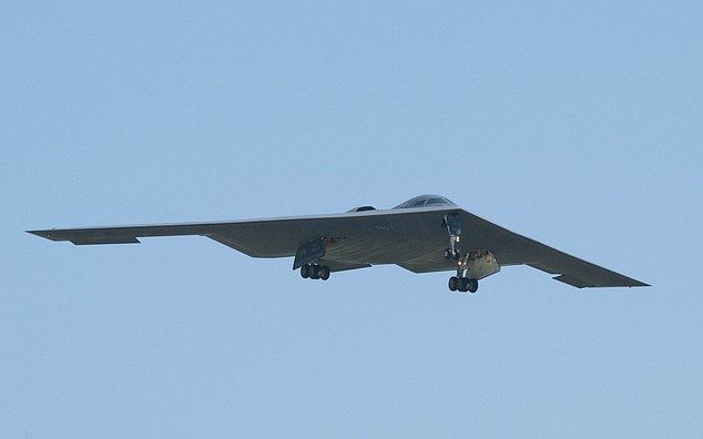 A U.S. Air Force B-2 Spirit stealth bomber lands after returning from Operation Midnight Hammer, the U.S. attack on Iran's nuclear facilities, at Whiteman Air Force Base, Missouri, U.S. June 2025.    U.S. Air Force/Handout via REUTERS THIS IMAGE HAS BEEN SUPPLIED BY A THIRD PARTY