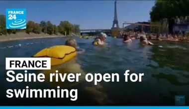 Seine river open for swimming: Paris placed under “high vigilance” over heatwave • FRANCE 24