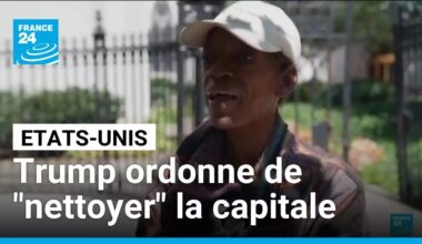 Trump déploie les militaires de la Garde nationale pour "nettoyer" Washington • FRANCE 24