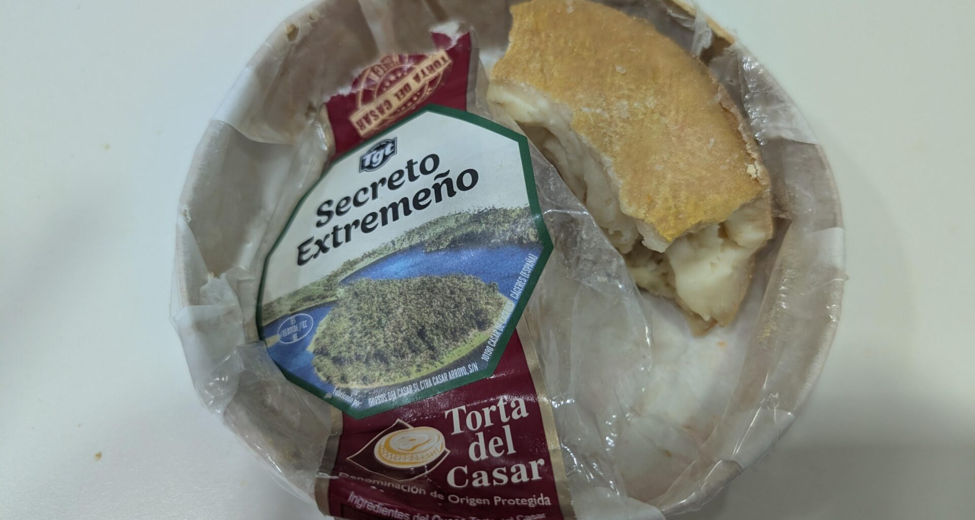 "corteza no comestible" pero la comi