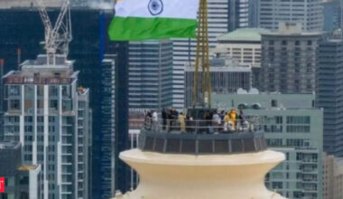 Indian tricolour hoisted atop Seattle's iconic Space Needle in historic first