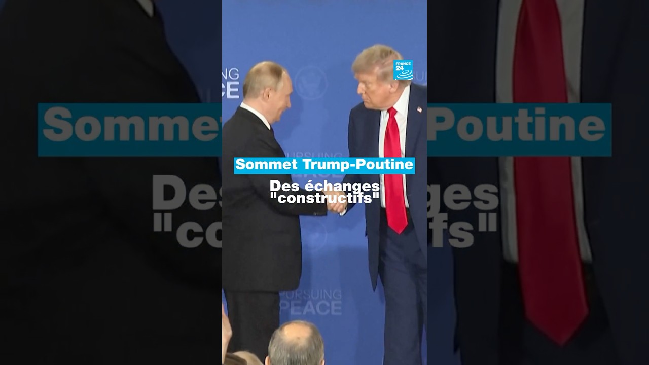 Sommet Trump-Poutine : des échanges "constructifs" • FRANCE 24