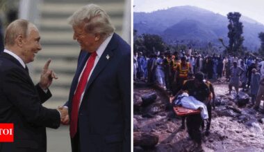 Evening news wrap: India hails US-Russia talks in Alaska; flash floods in Pakistan kill 344, toll may rise & more | India News