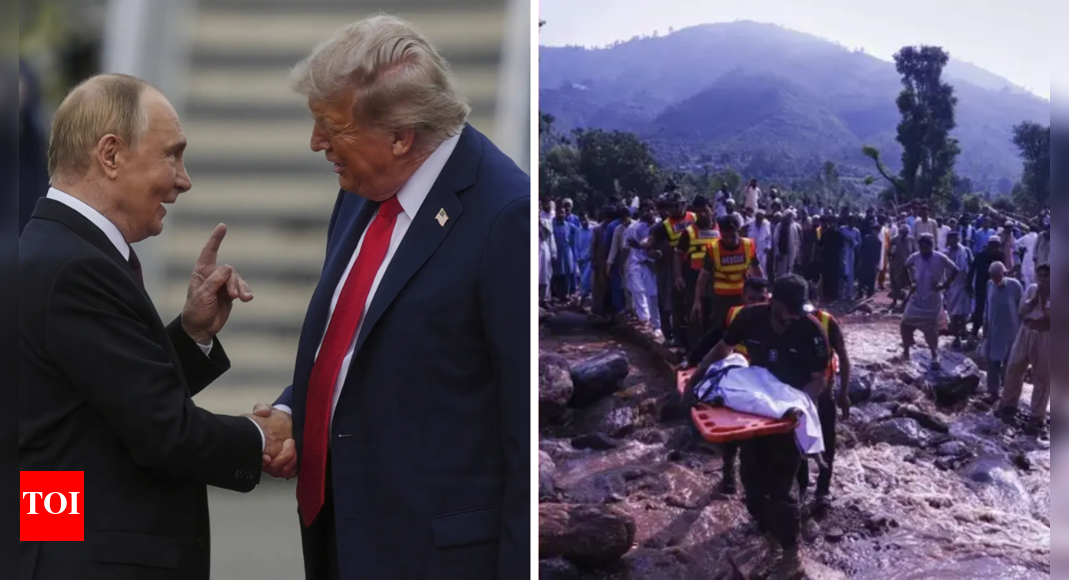Evening news wrap: India hails US-Russia talks in Alaska; flash floods in Pakistan kill 344, toll may rise & more | India News
