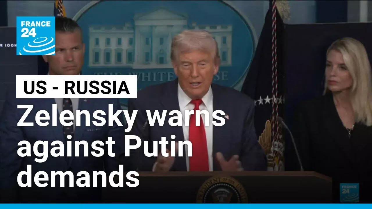 US-Russia summit over Ukraine war could force “unacceptable compromises” • FRANCE 24 English