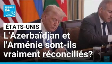 Trump assure avoir "définitivement" réconcilié l'Azerbaïdjan et l'Arménie • FRANCE 24