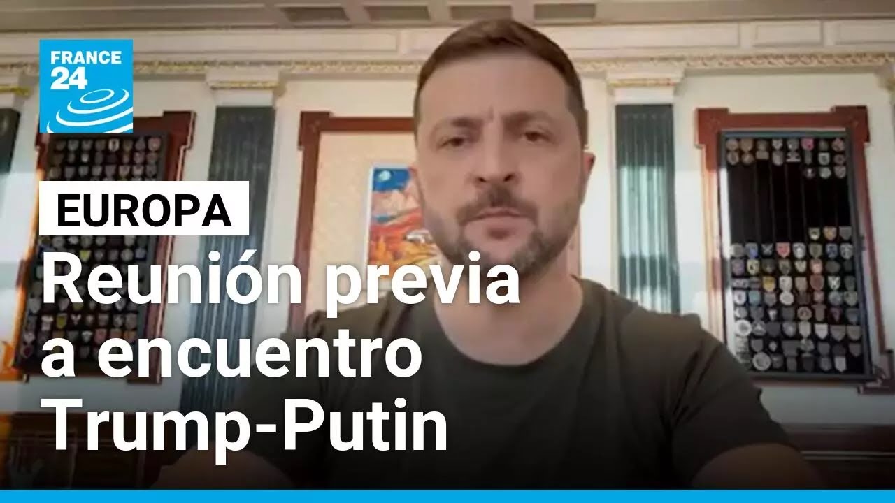Líderes europeos se reunirán previo al encuentro entre Trump y Putin