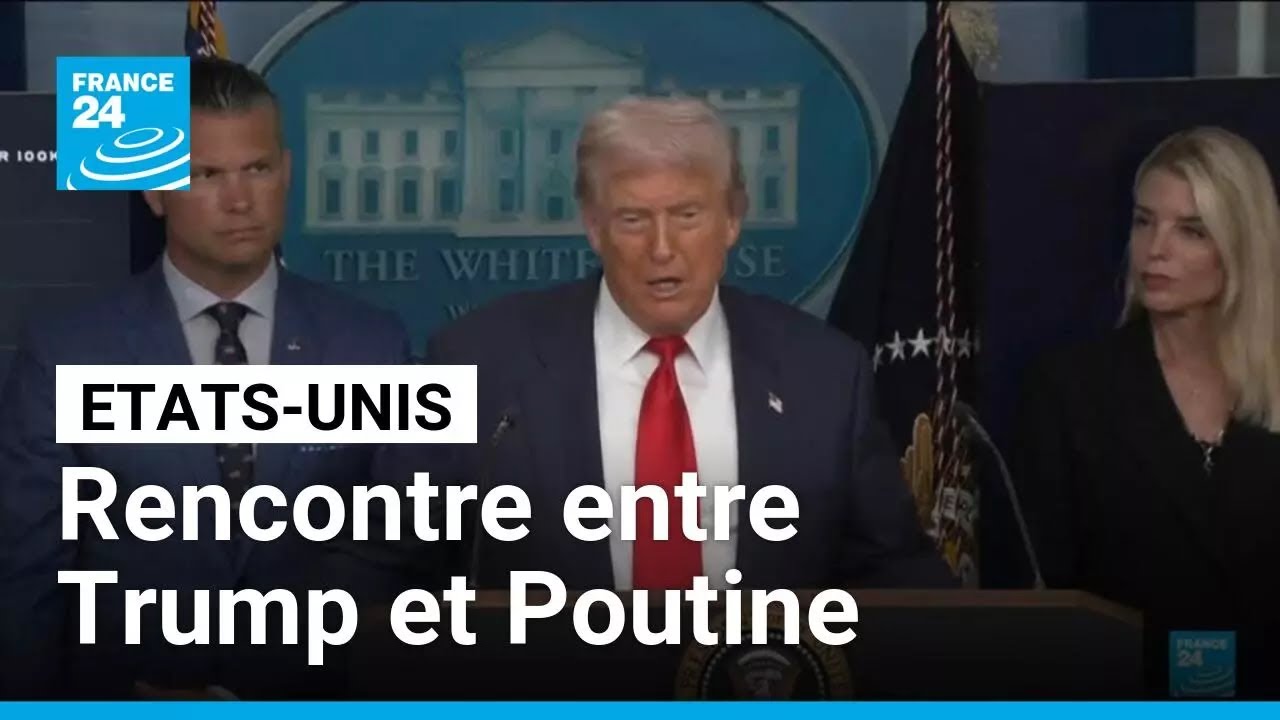Trump espère une rencontre "constructive" avec Poutine, l'Ukraine s'inquiète • FRANCE 24