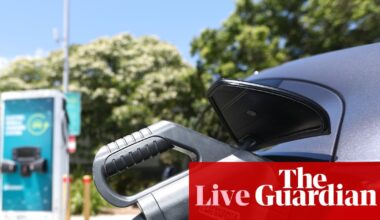 Australia news live: government ‘working up options’ for EV road user charge; earthquake strikes Indonesia island | Australia news