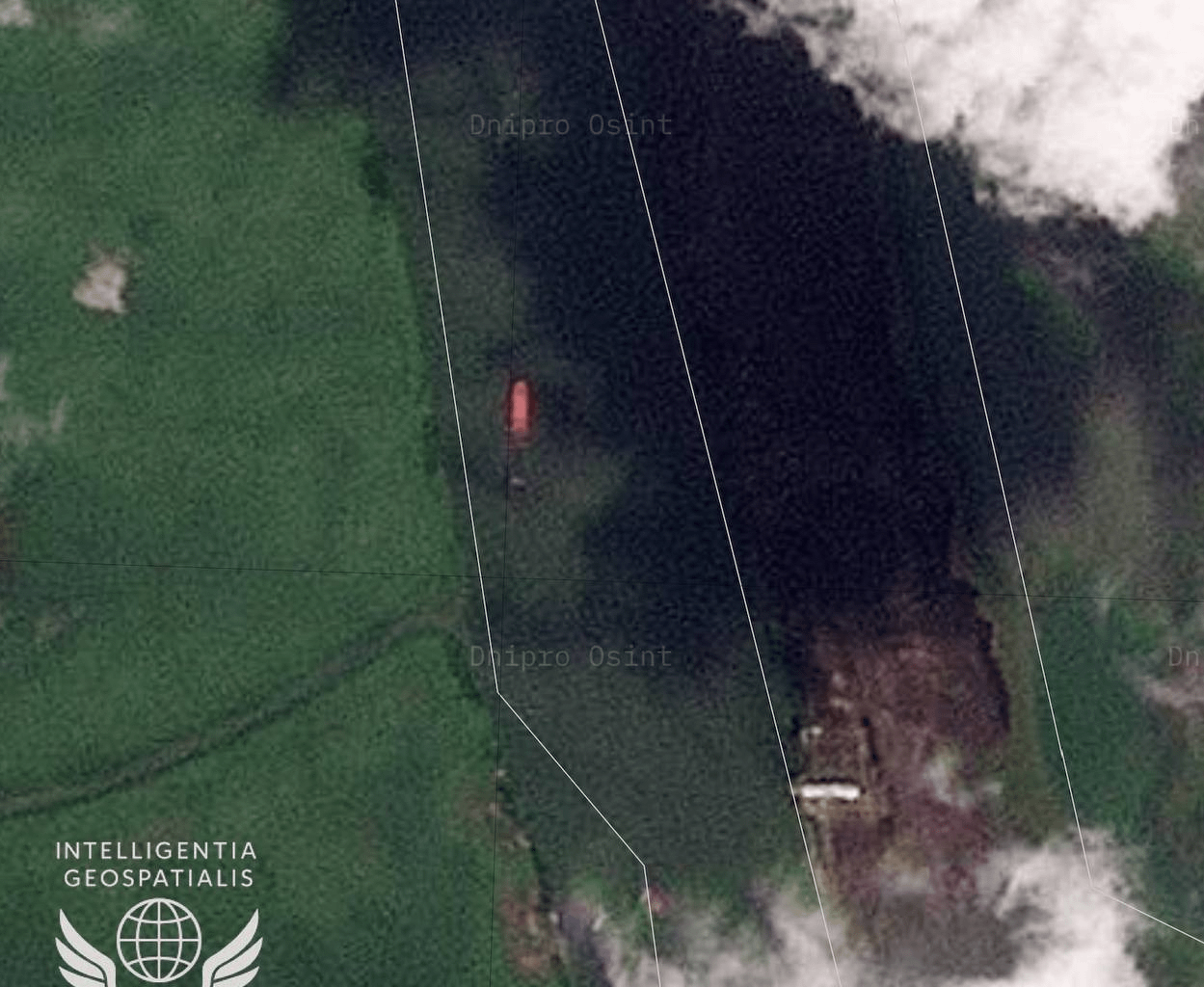 Satellite images of the ship "Port Olya-4" sunk by Ukrainian drones

Coordinates: 45.5814672, 47.7302953-DniproOfficial