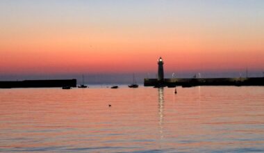 Donaghadee this morning before sunrise.
