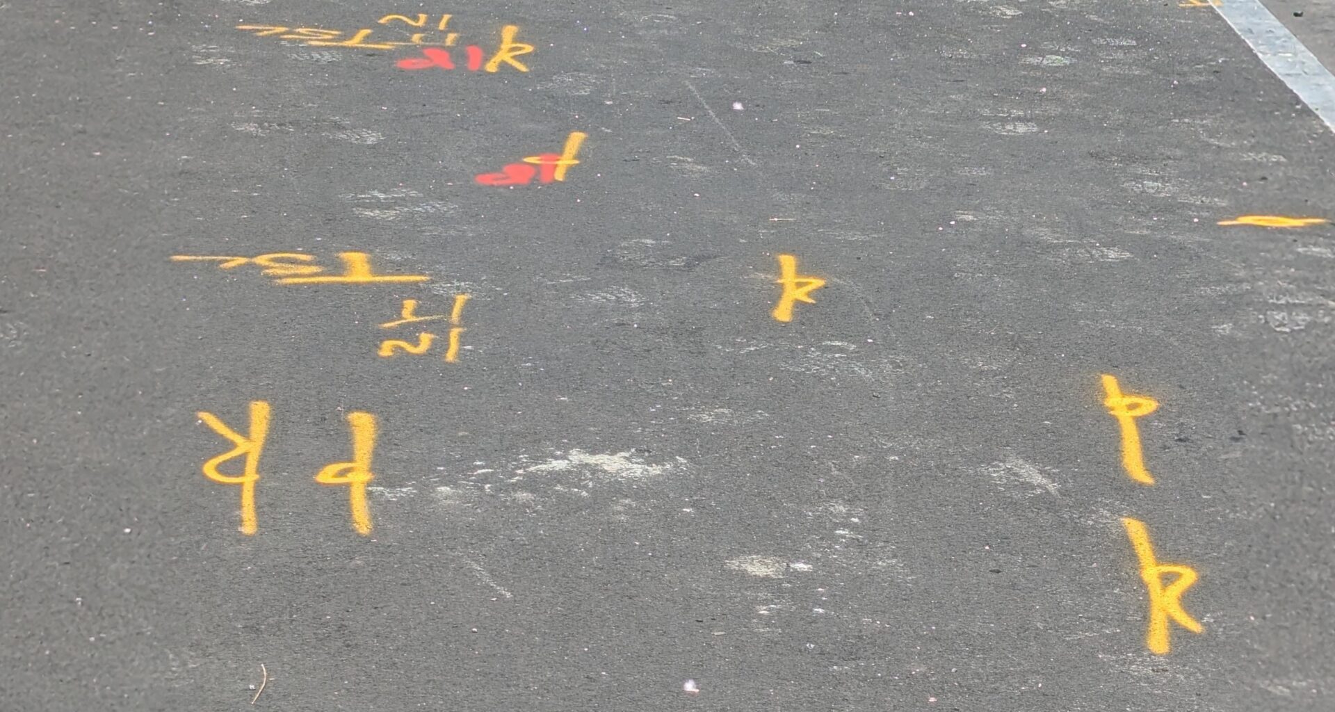 Can any road workers tell me what all this means? Super curious