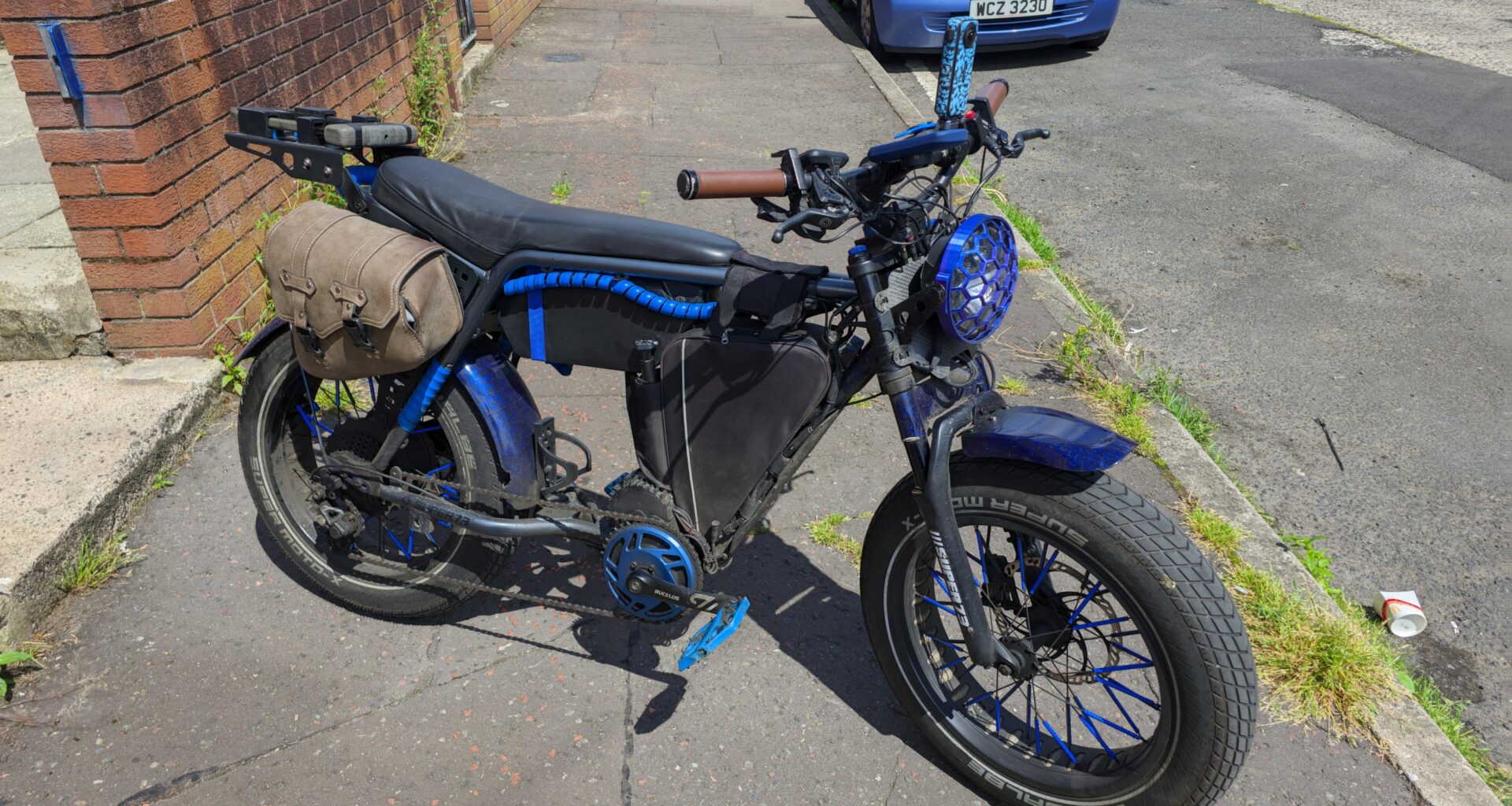 If you see this floating about contact me it was stolen today at 3.45pm its only 1 in NI was stolen tliutside chubby cherub