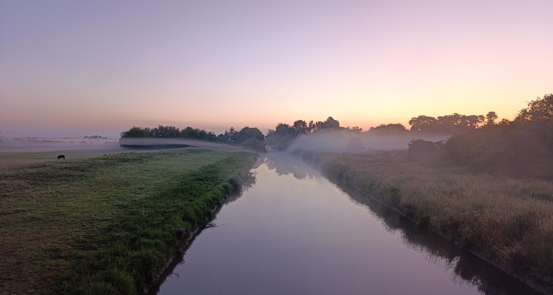 The Fens this morning