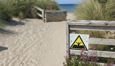 Is this a warning that there might be djs on the beach?