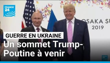 Trump et Poutine se rencontreront en Alaska le 15 août pour discuter de paix • FRANCE 24
