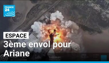 Ariane 6 : la fusée européenne a réussi son 3ème envol depuis la Guyane • FRANCE 24