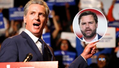 Gavin Newsom; JD Vance