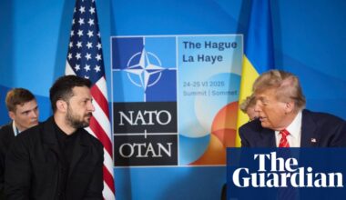 First Thing: Trump pressures Zelenskyy before European leaders arrive in Washington | US news