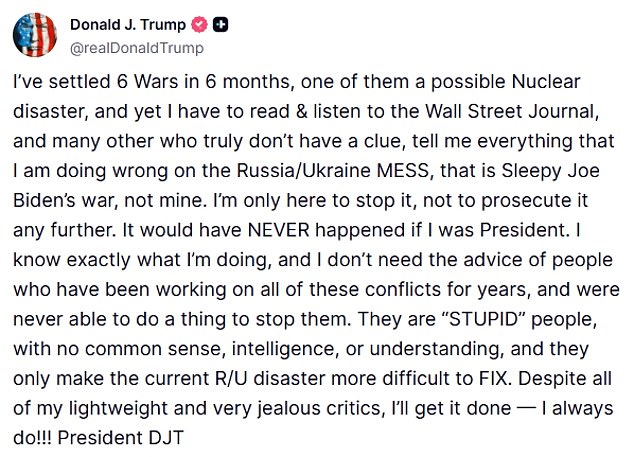 Trump tees up White House showdown with European leaders on Russia-Ukraine peace with cryptic message: Live updates