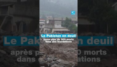 🇵🇰 Le Pakistan en deuil après plus de 300 morts dans des inondations • FRANCE 24