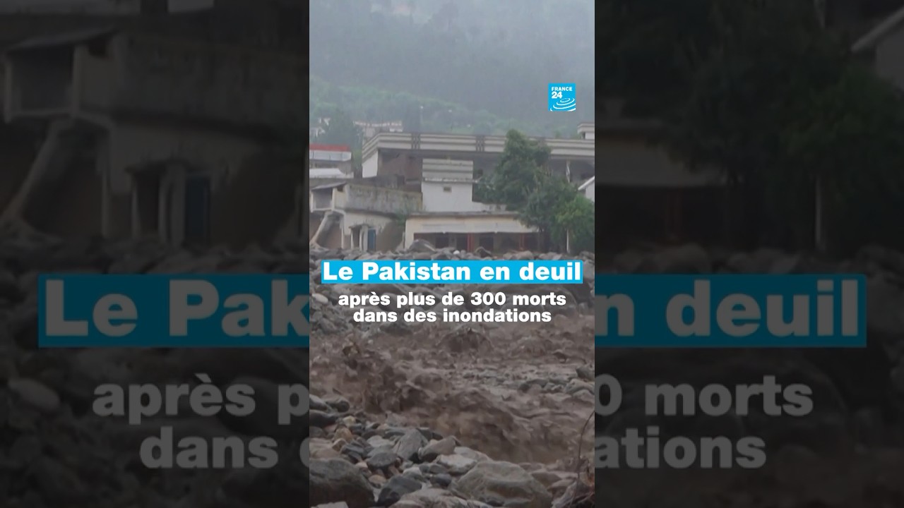 🇵🇰 Le Pakistan en deuil après plus de 300 morts dans des inondations • FRANCE 24