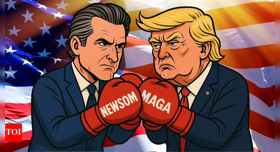 How Gavin Newsom is taking the fight to MAGA - Trump-style | World News