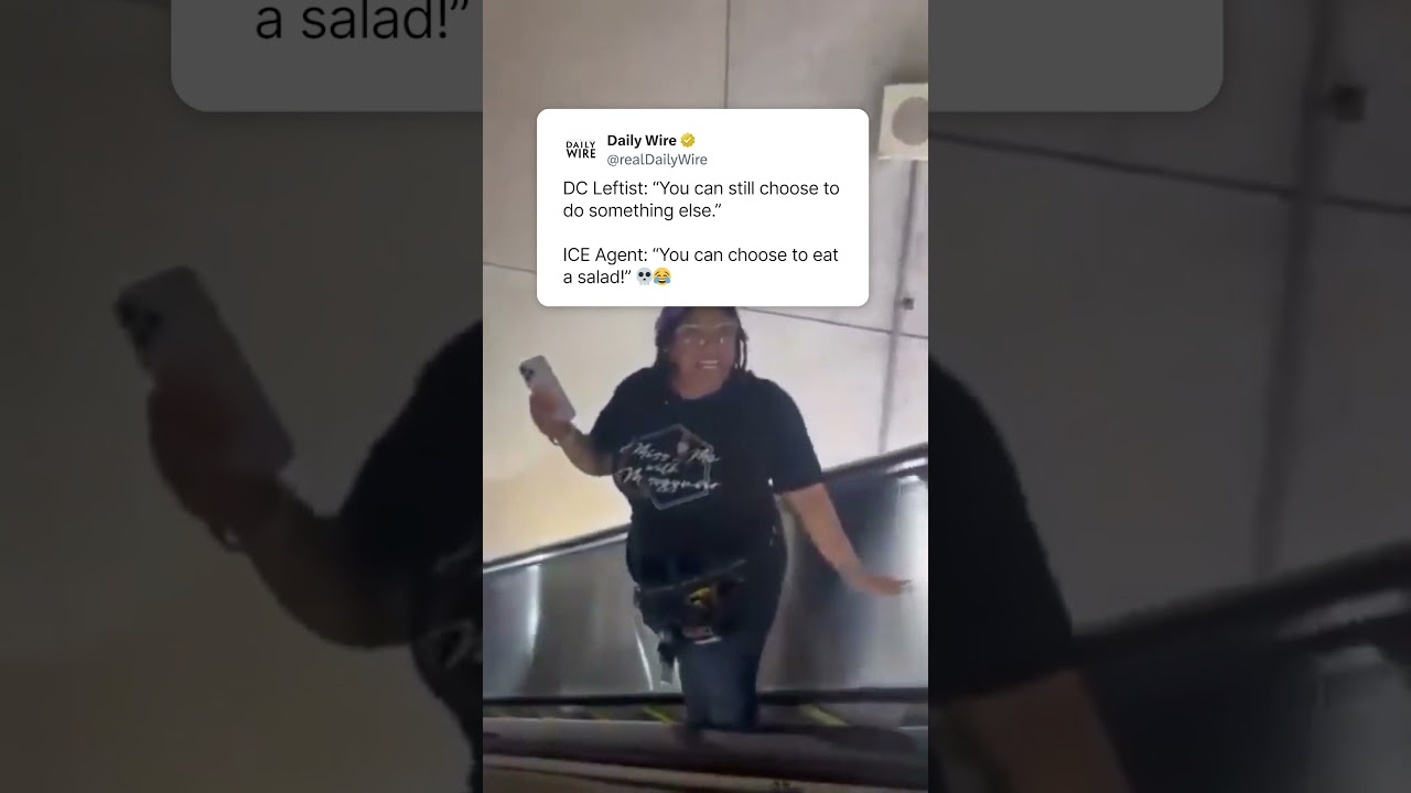 ICE Agent ROASTS DC Leftist