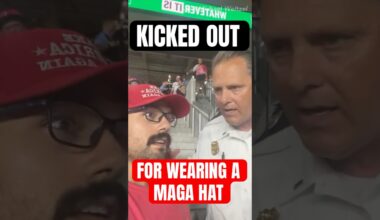 Kicked Out Of Soccer STADIUM Over MAGA Hat??