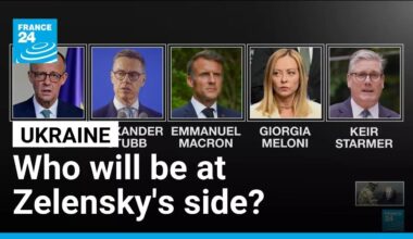 Who will be at Zelensky's side for decisive talks with Trump on Ukraine-Russia war? • FRANCE 24