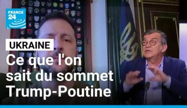 Sommet Poutine-Trump : le président américain évoque des échanges de territoires ukrainiens