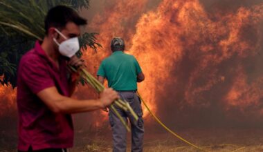 Spain battles record fires even as end of heatwave brings lower temperatures